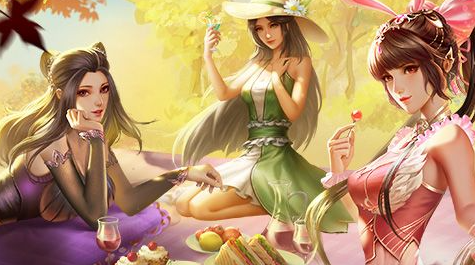 游戏里种地的场景
