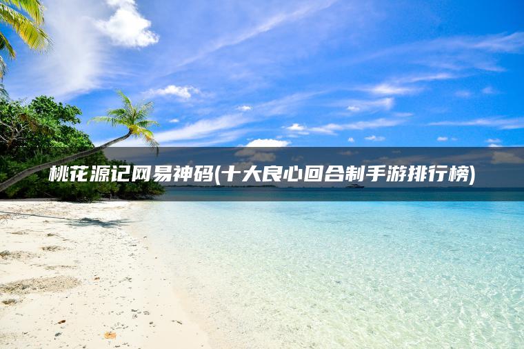 桃花源记网易神码(十大良心回合制手游排行榜)