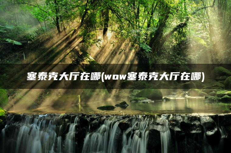 塞泰克大厅在哪(wow塞泰克大厅在哪)