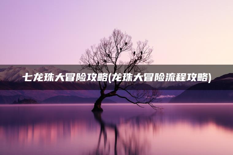 七龙珠大冒险攻略(龙珠大冒险流程攻略)