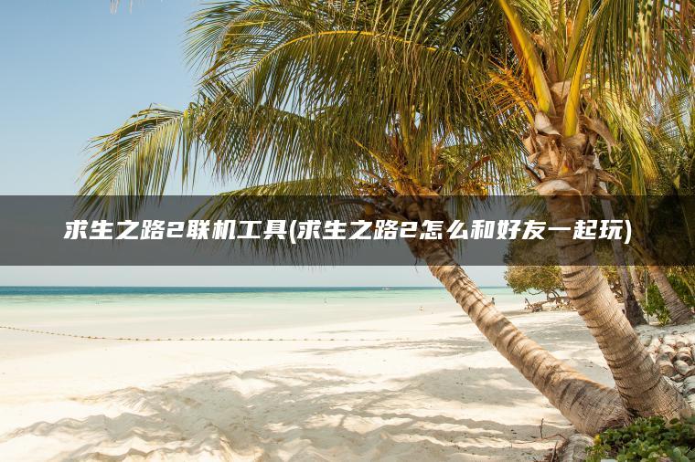 求生之路2联机工具(求生之路2怎么和好友一起玩)