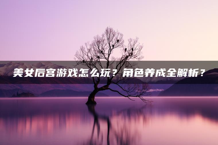 美女后宫游戏怎么玩？角色养成全解析？